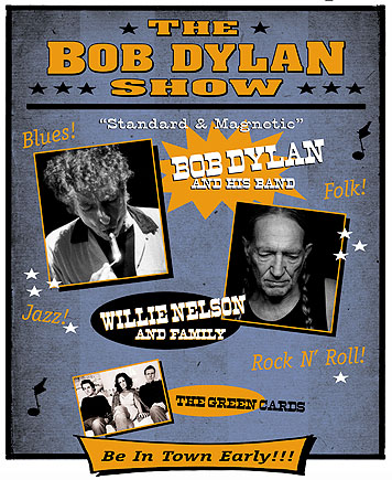 The Bob Dylan Show with Special Guest Willie Nelson at AutoZone Park July 1st, 2005